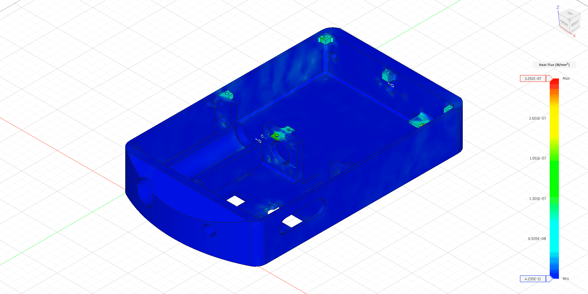 Thermal Study simulation preview